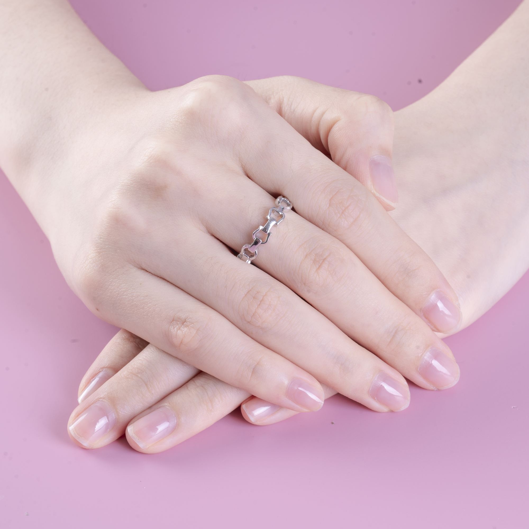 Nhẫn mắc xích 585 TST.NTNUT3.W585 - Ảnh 5