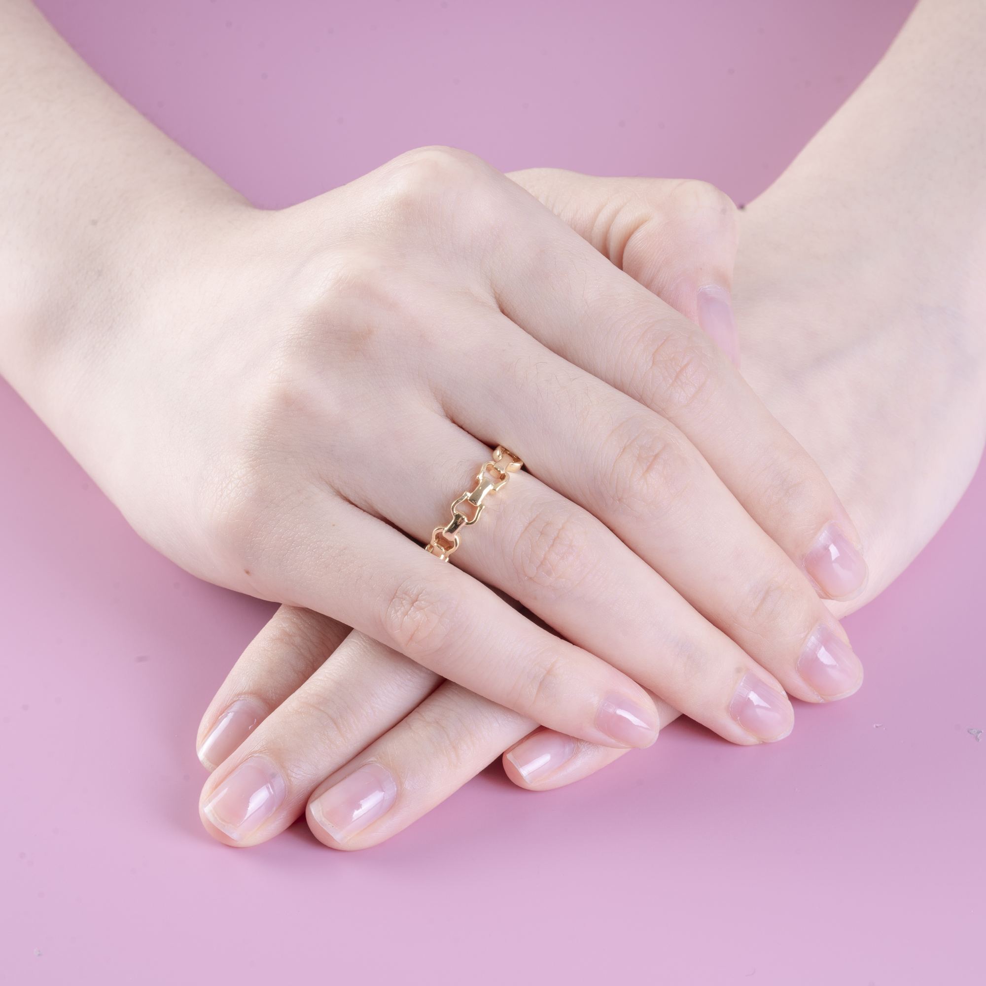 Nhẫn mắc xích 585 TST.NTNUT3.Y585 - Ảnh 5