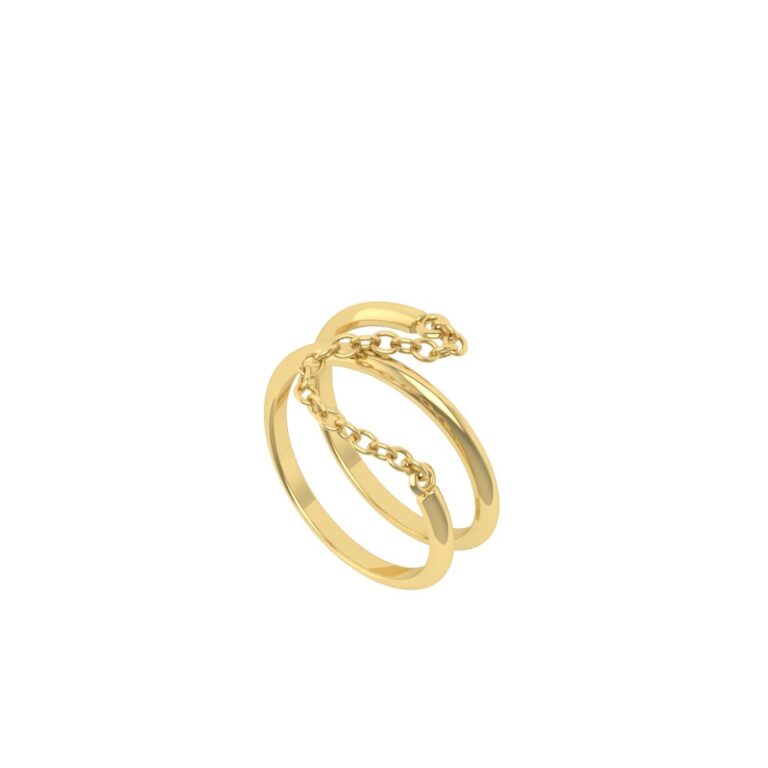 Nhẫn  trơn luồng dây 585 TST.NTNUT6.Y585