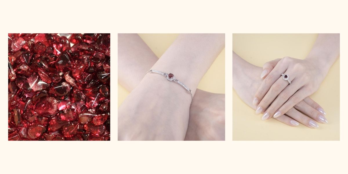 Garnet – Sắc Đỏ Quyến Rũ Và Cá Tính