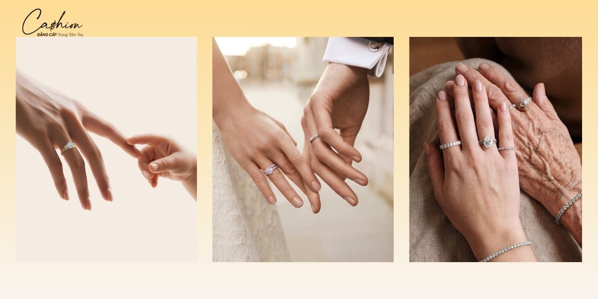 Không chỉ là giá trị theo thời gian, kim cương thiên nhiên còn hiện diện như một dấu ấn lặng lẽ trong những cột mốc và khoảnh khắc đáng nhớ của mỗi người. 