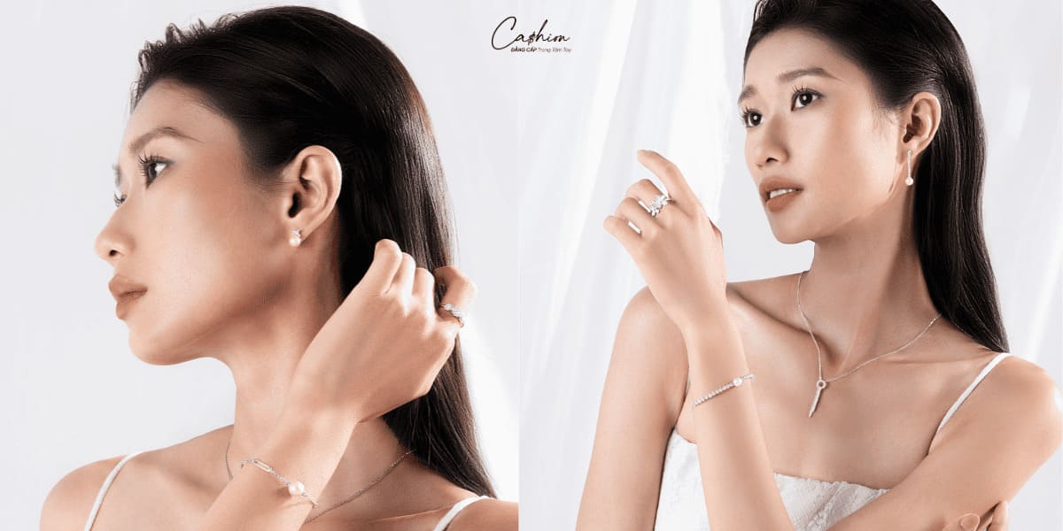 Nét dịu dàng trong phong cách trang sức mang đến cảm giác nhẹ nhàng và tinh tế cho nàng