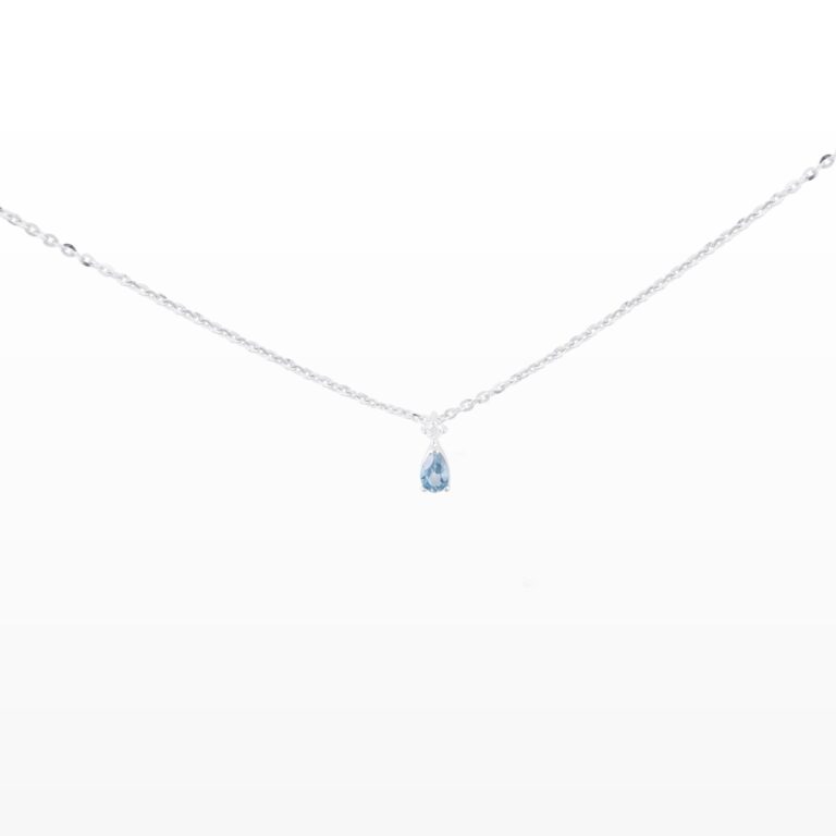 Dây cổ Kim cương Topaz 416 SMA.DC1T19NU.W416