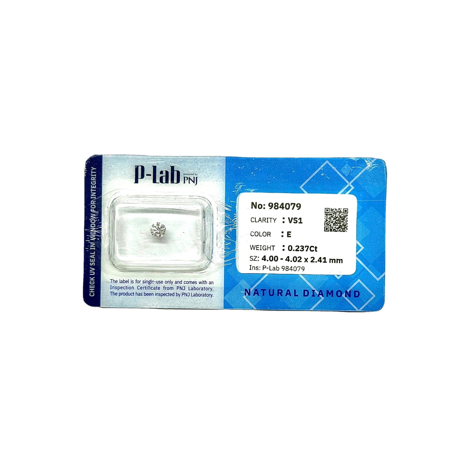 Kim cương viên 4.00 - 4.02 E VS1 P-LAB DDD4017982 - Ảnh 2