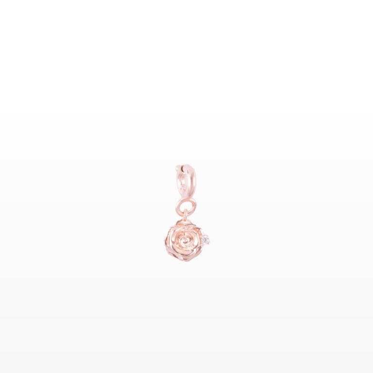 Charm Kim cương hoa hồng  416 HOA.BT1T11NU0009.P416