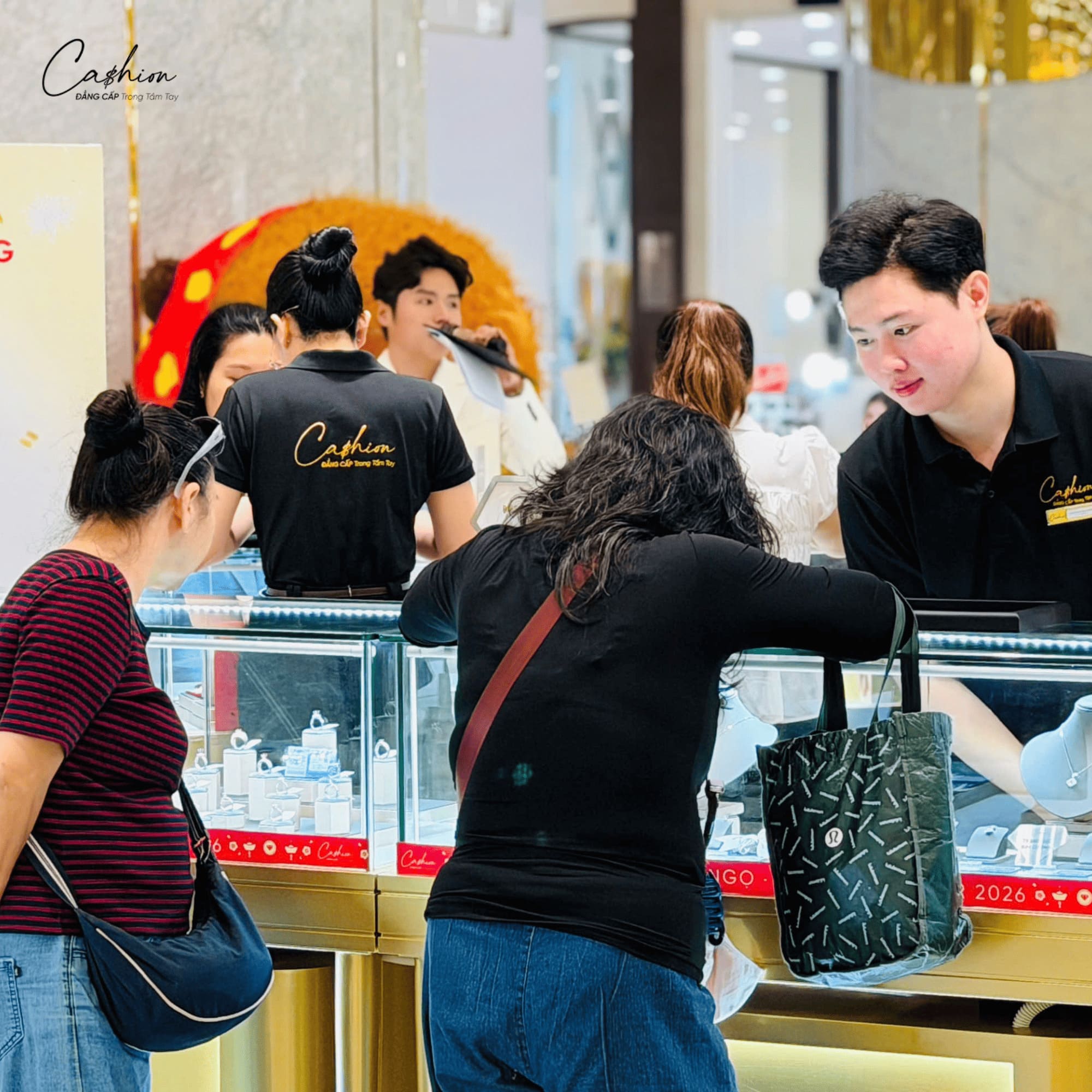 Cashion là thương hiệu trang sức được nhiều khách hàng tin chọn