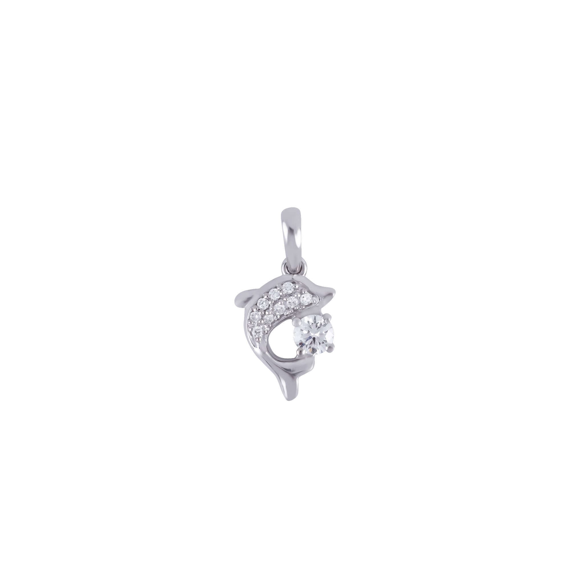 Mặt dây chuyền Kim cương cá heo 416 MGD0001141 - Ảnh 2