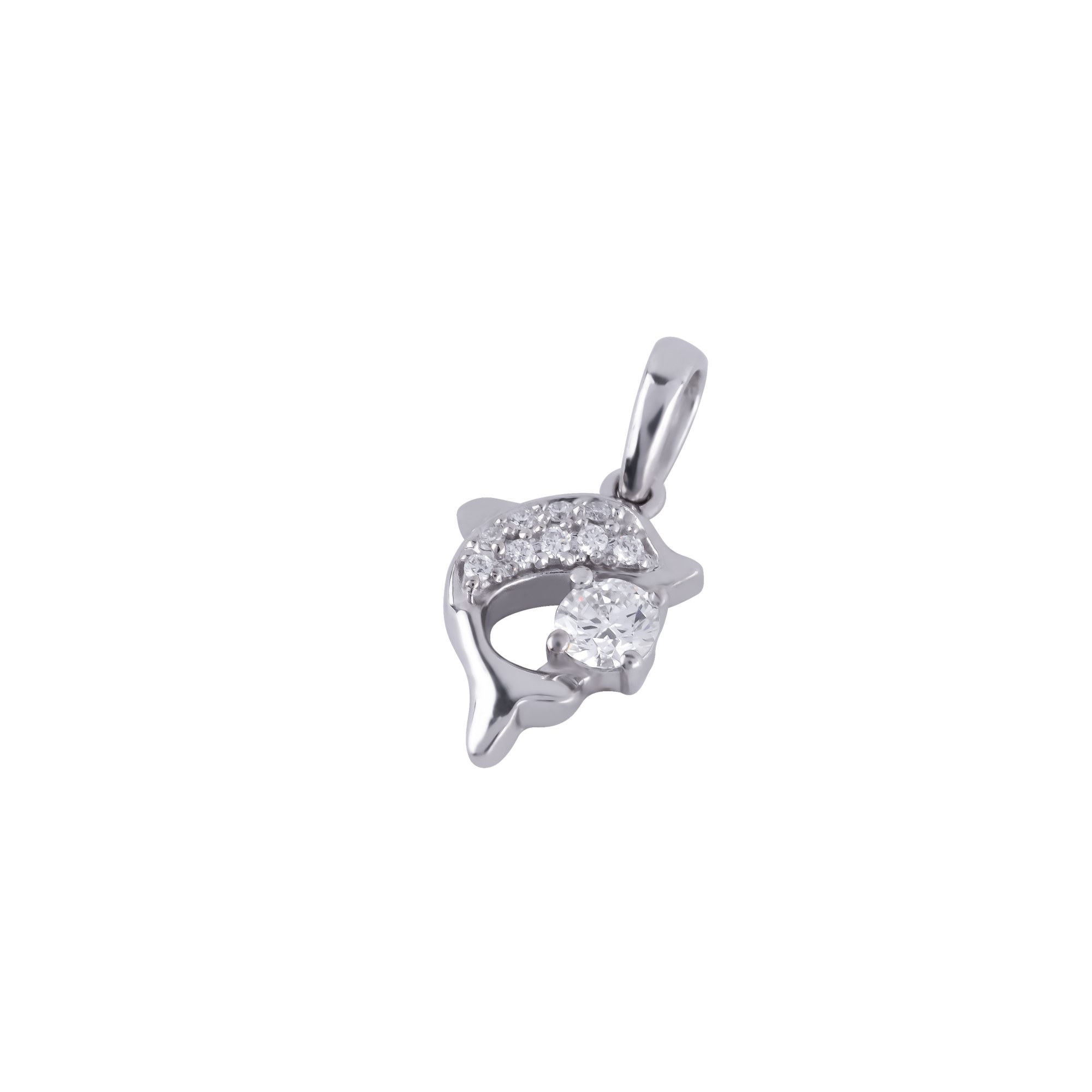 Mặt dây chuyền Kim cương cá heo 416 MGD0001141 - Ảnh 3