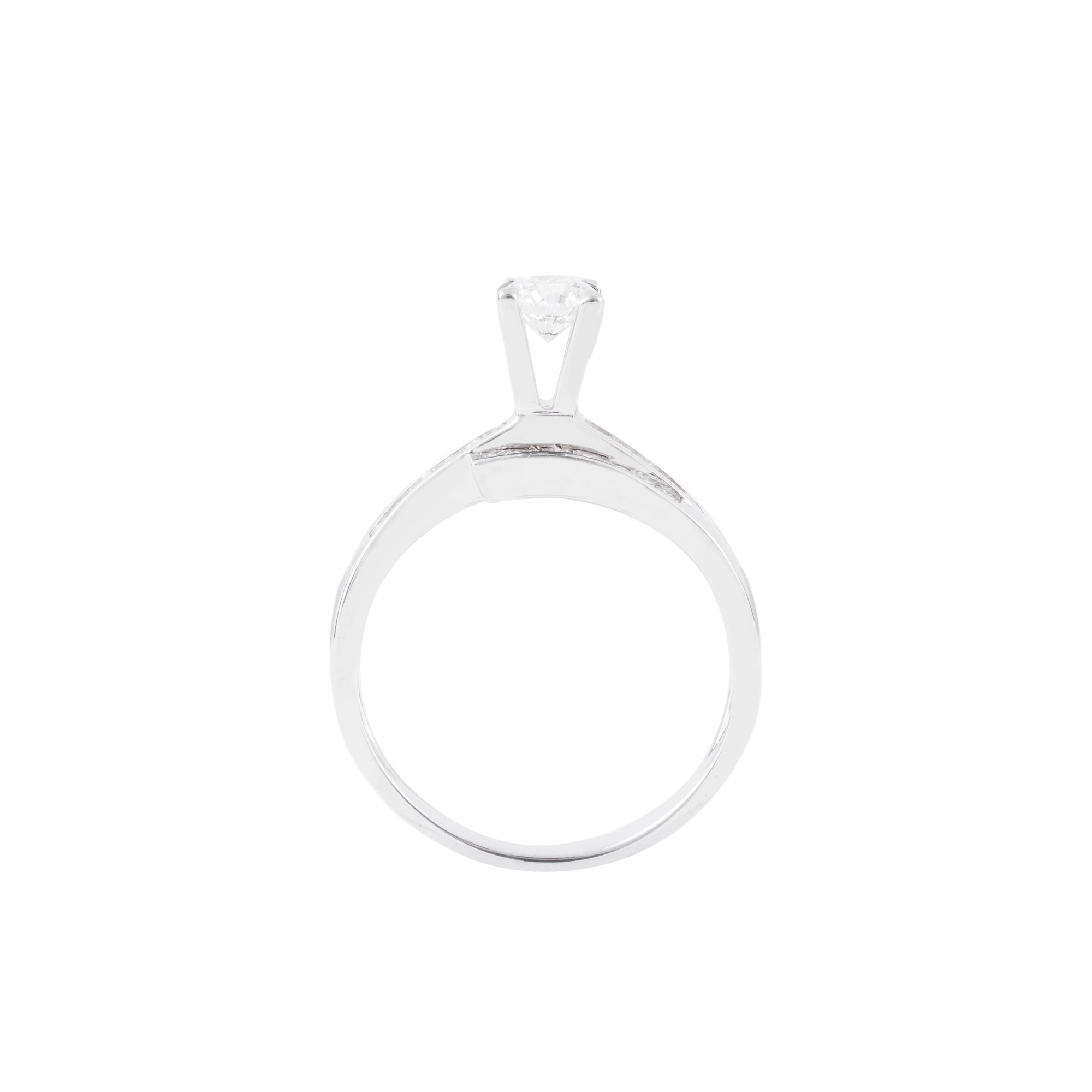 Nhẫn Kim cương 3 hàng tấm 750 NGD0029352 - Ảnh 3