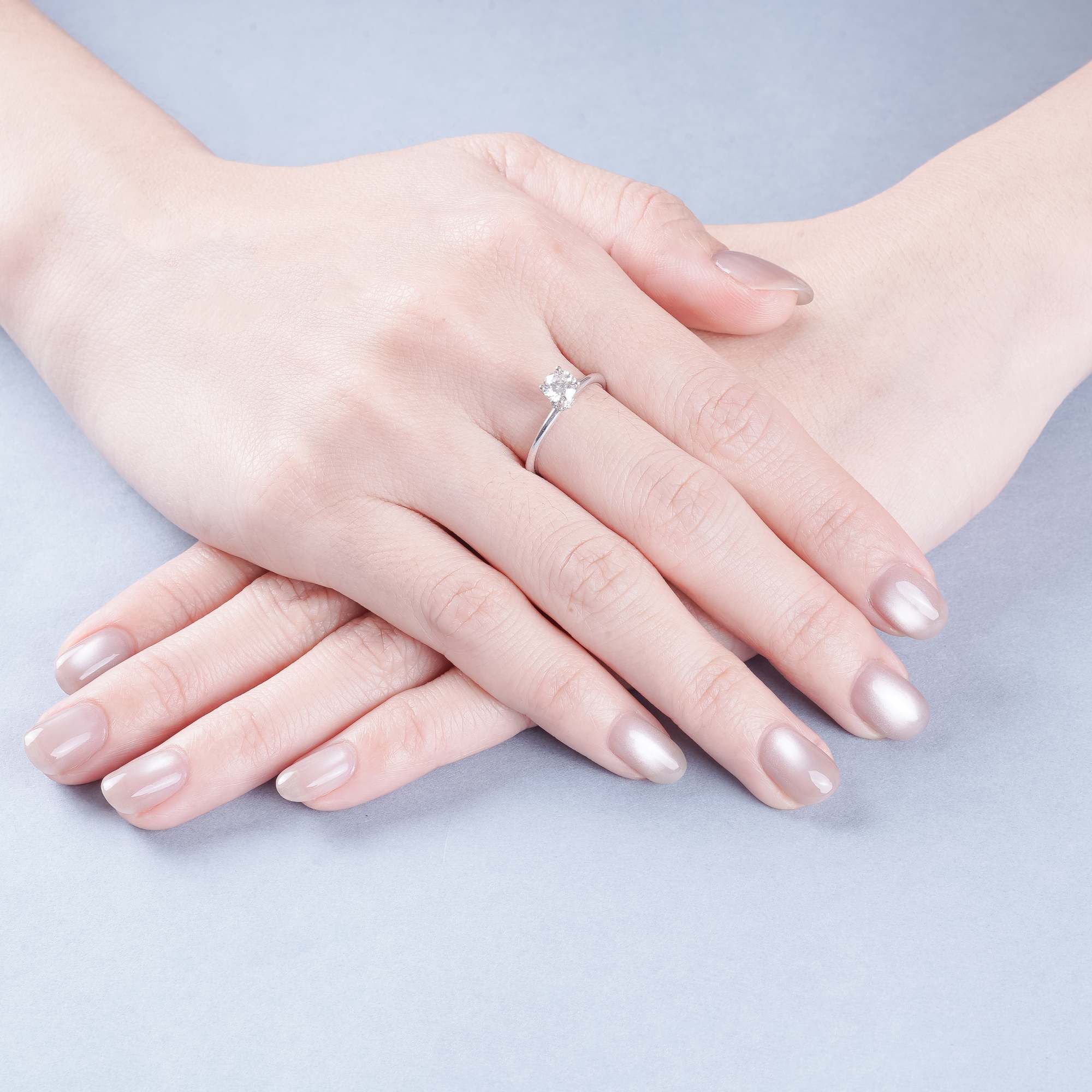 Nhẫn Kim cương solitaire 585 NGD4017155 - Ảnh 5