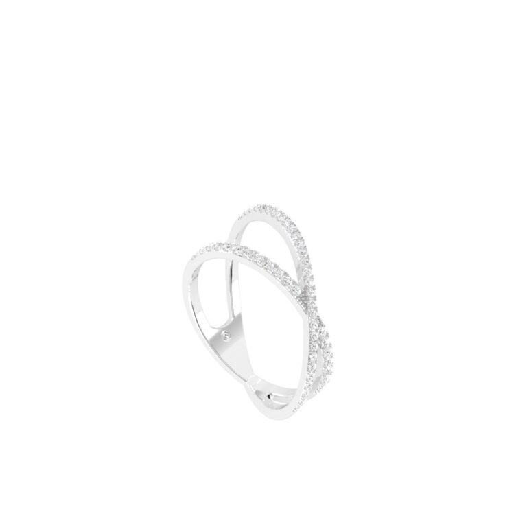 Nhẫn Kim cương cá tính 416 NHA.NT19T12NUTY13.W416