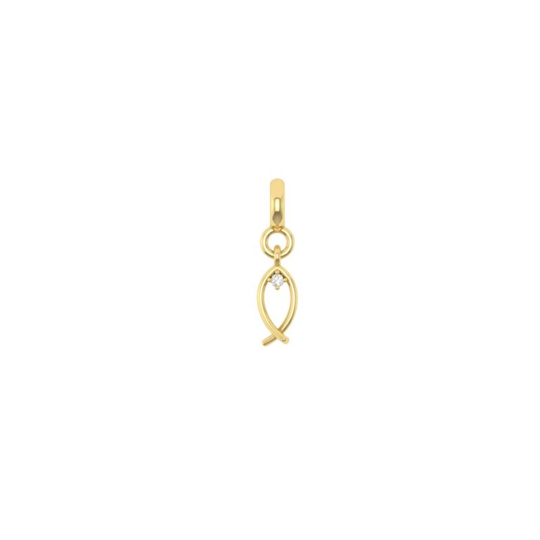 Charm Kim cương hải ngư 416 TSC.CT1T11NUT5.Y416