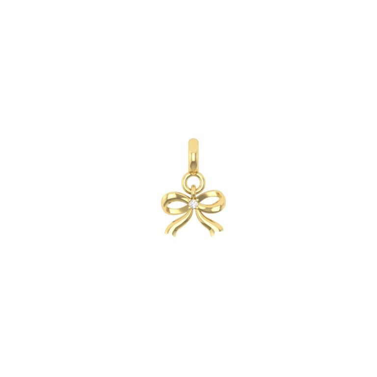Charm Kim cương chiếc nơ 416 TSC.CT1T11NUTH3.Y416