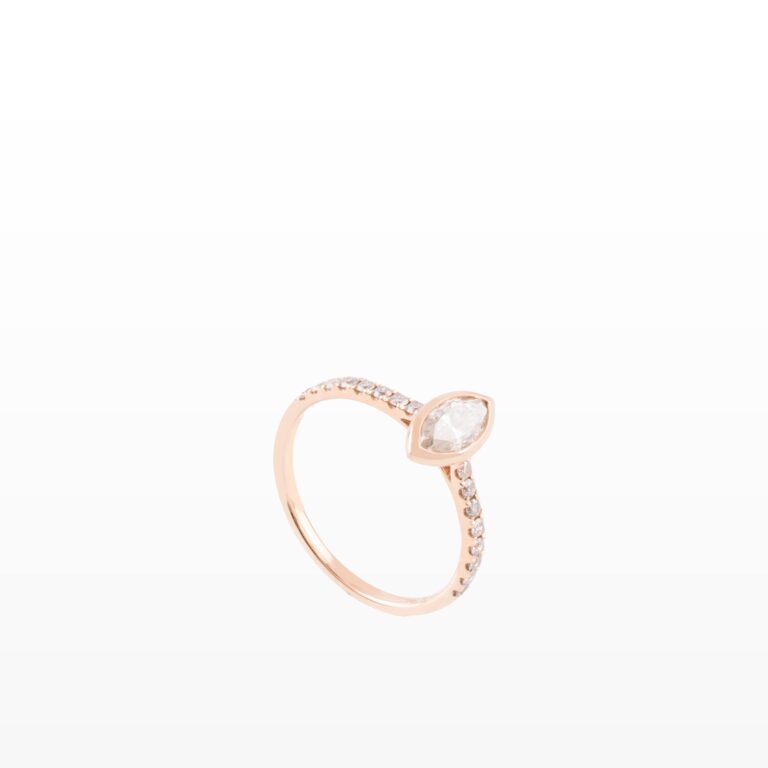 Nhẫn Kim cương Marquise 750 TSF.NC16T15NU.P750