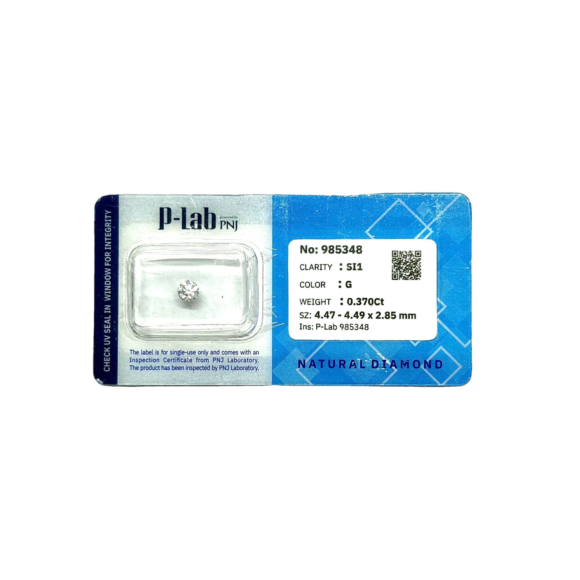 Kim cương viên 4.47 - 4.49 G SI1 P-LAB DDD4017609 - Ảnh 2
