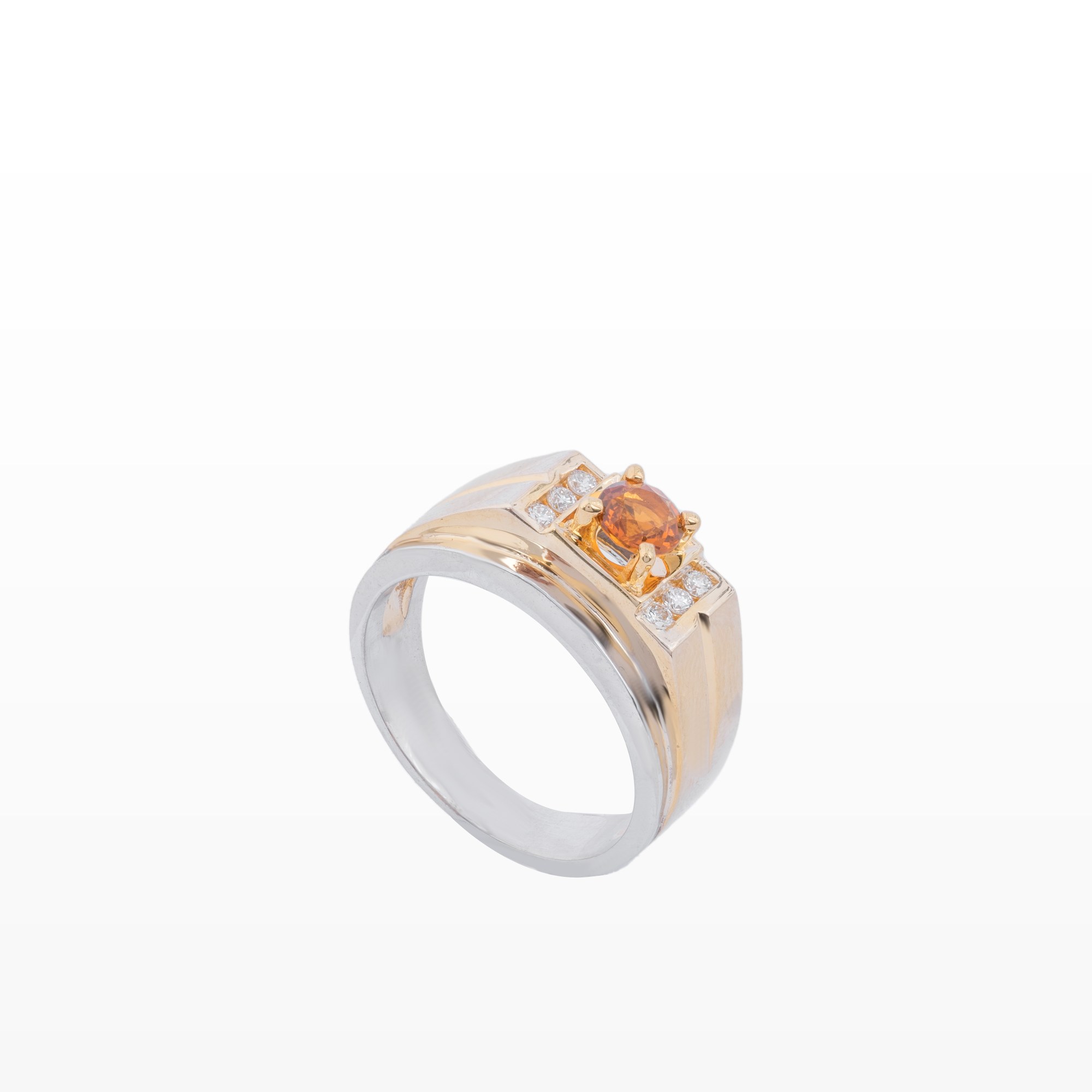 Nhẫn Đá Citrine 585 NAT.NC6T19NA.WY585