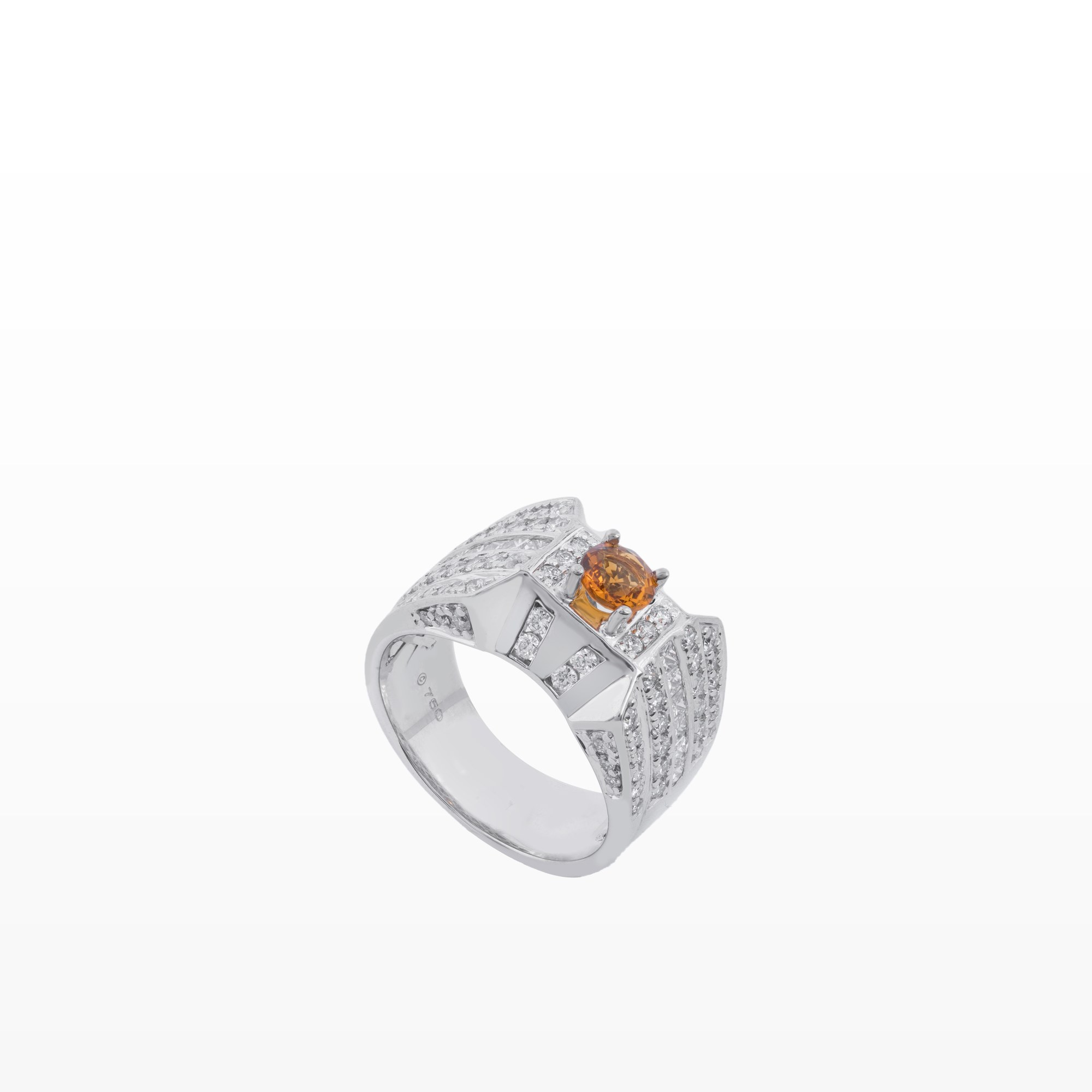 Nhẫn Đá Citrine 750 NGD0030919